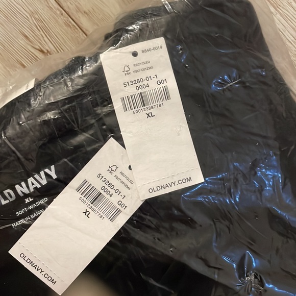 🆕 3-Pack Old Navy Men’s Rotation Crew Neck Long Sleeve T-Shirt Black XLarge XL - Picture 10 of 14